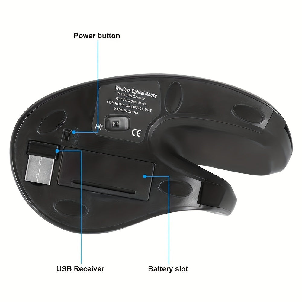 Ergonomic 2.4G Wireless Mouse