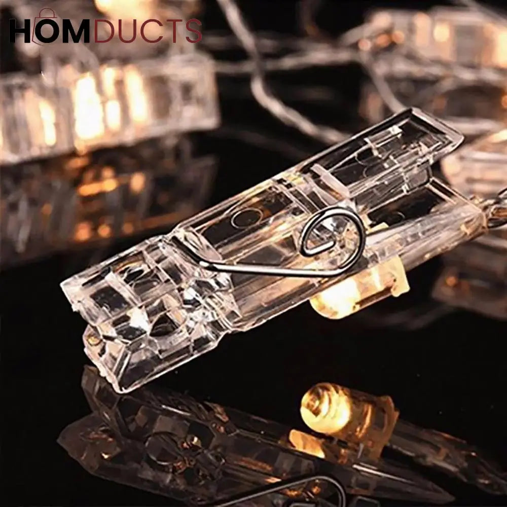 10 Led Photo Clip Fairy Light