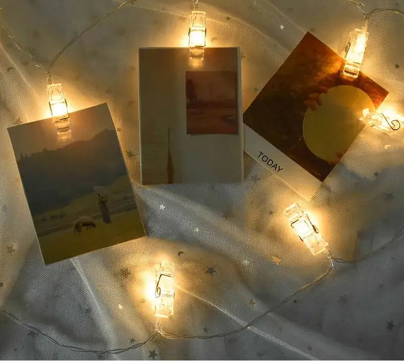 10 Led Photo Clip Fairy Light