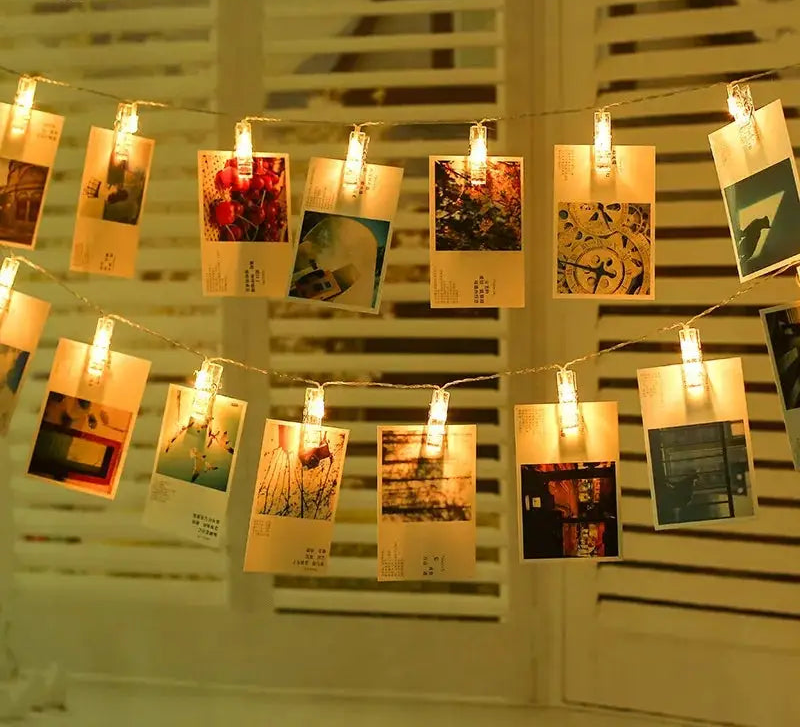 10 Led Photo Clip Fairy Light