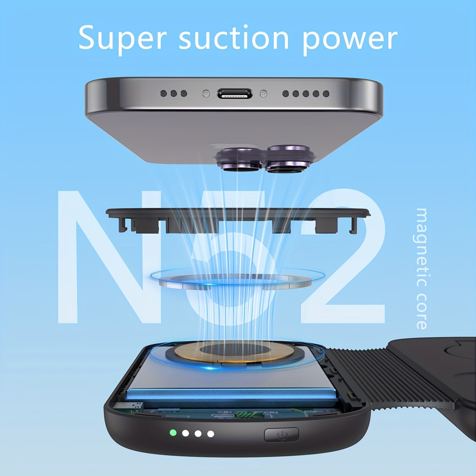 4 in 1 Magnetic Power bank