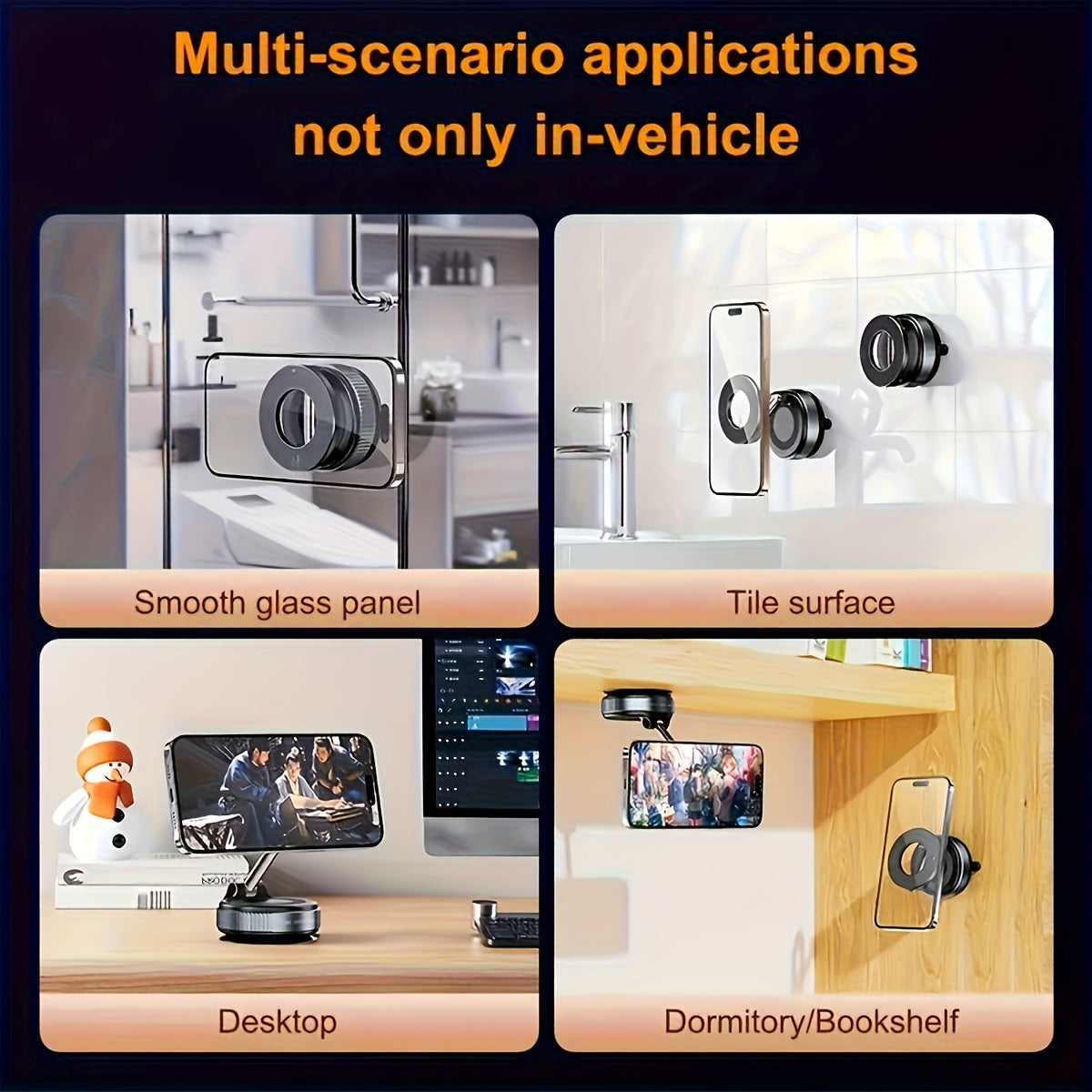 360° Rotating Magnetic Phone Holder