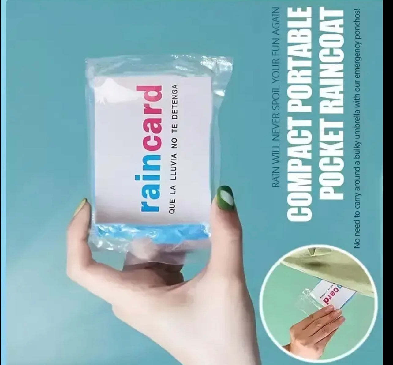 Pocket Rain Covers