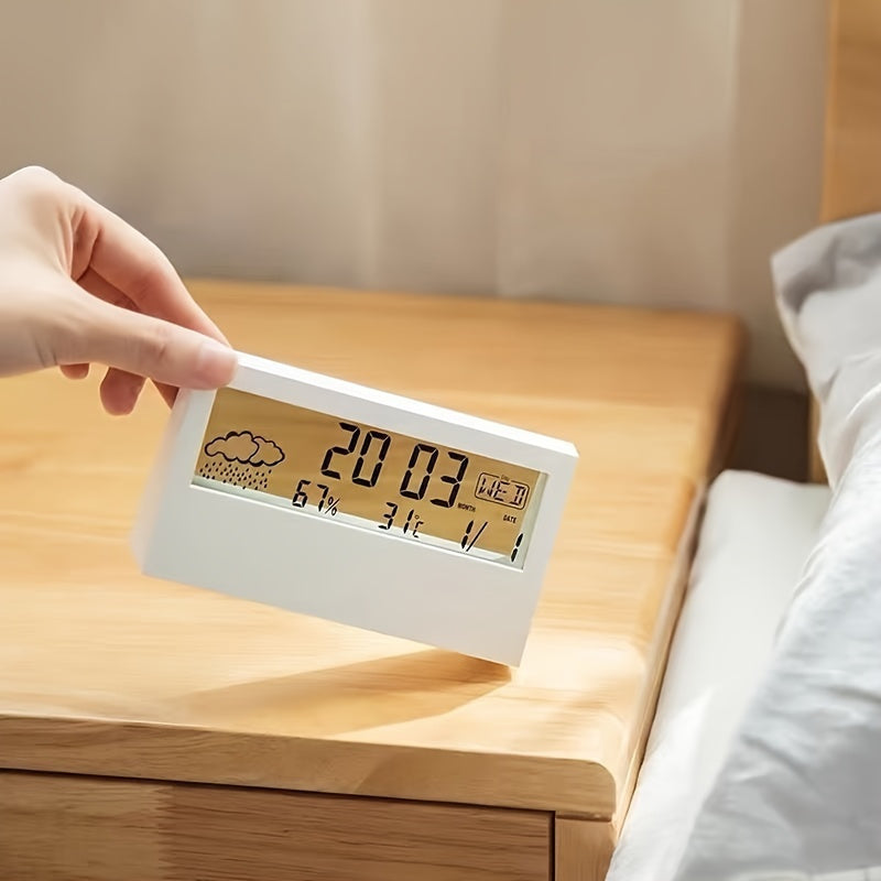 Transparent Electronic Smart Clock