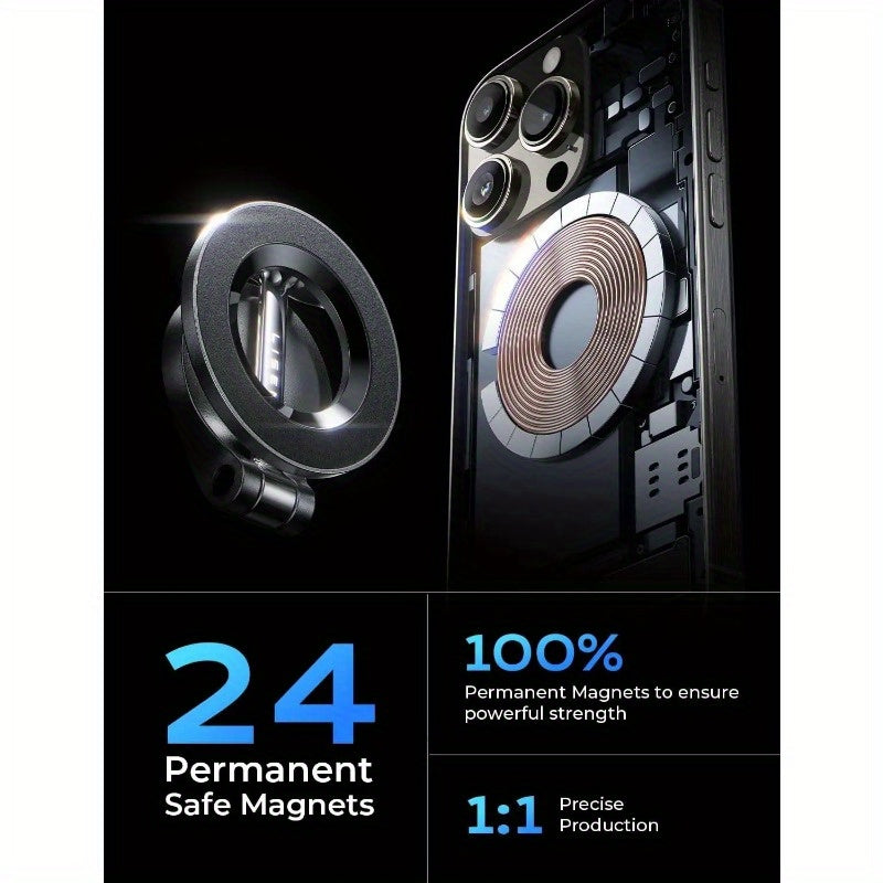 LISEN Car Mount 360° Rotation Magnetic Phone Holder