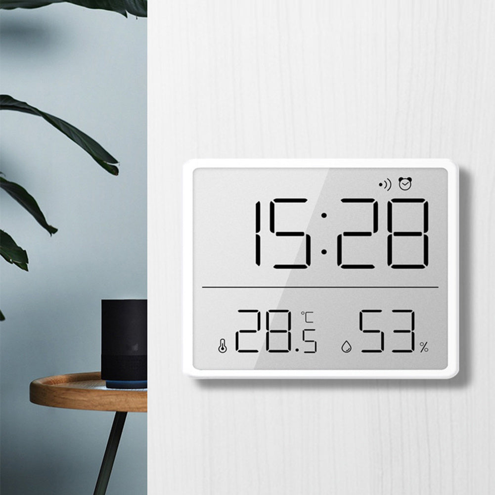 Digital Alarm Clock w/ Temperature+Humidity monitor
