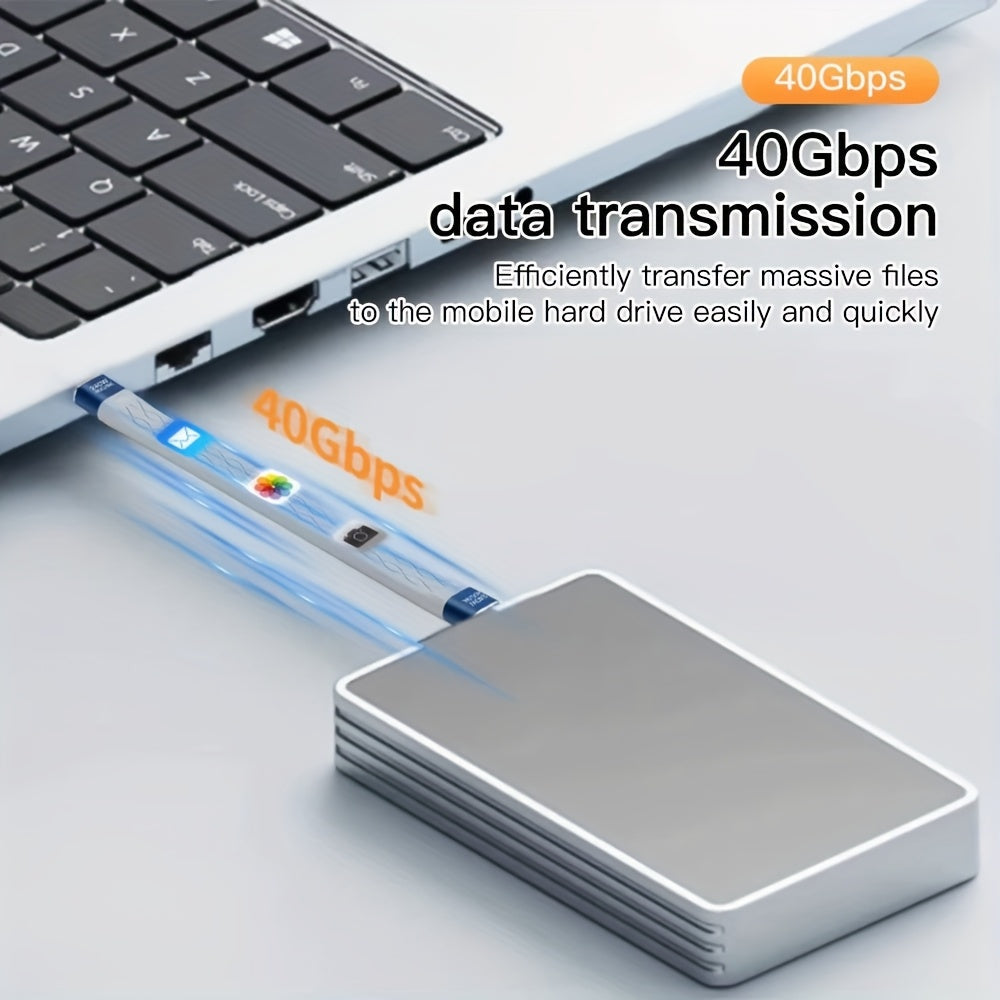 40Gbps USB C to Type C Short Cable