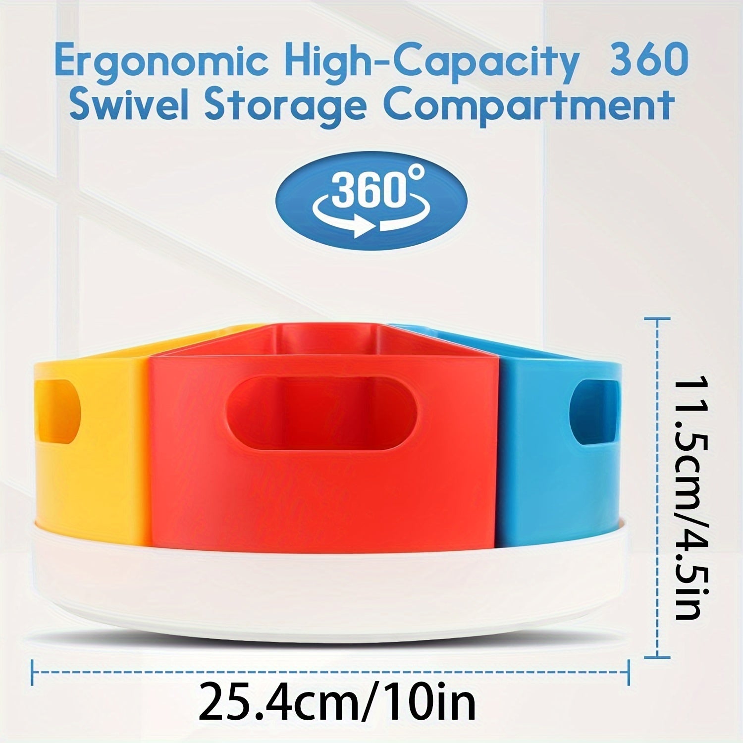 360 Rotating Art Supply Caddy