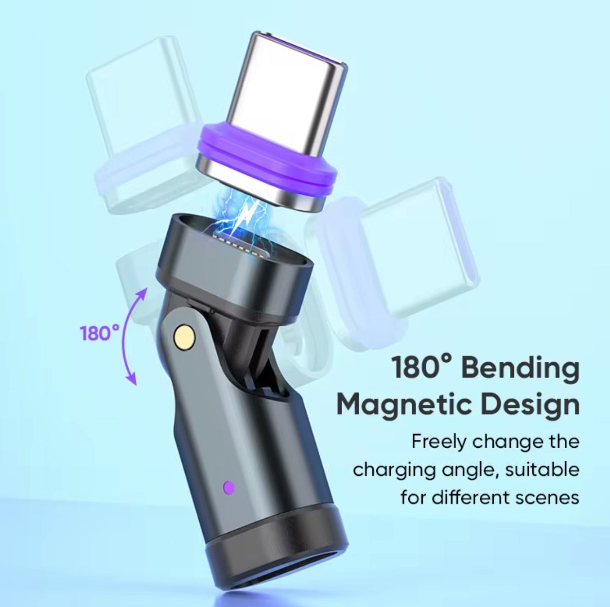 4 in 1 Fast Magnetic Adapter 240 W