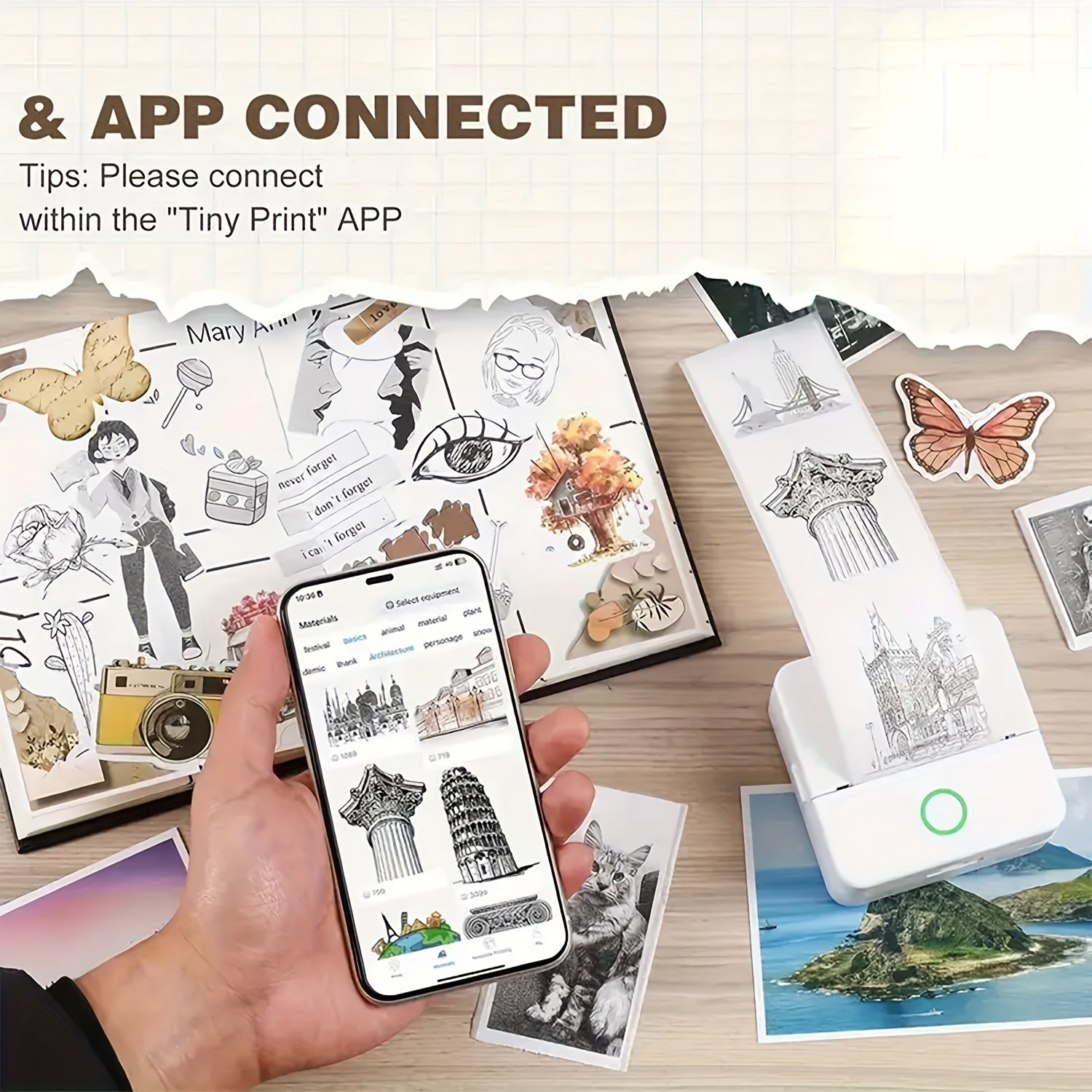Thermal Wireless Pocket Printer