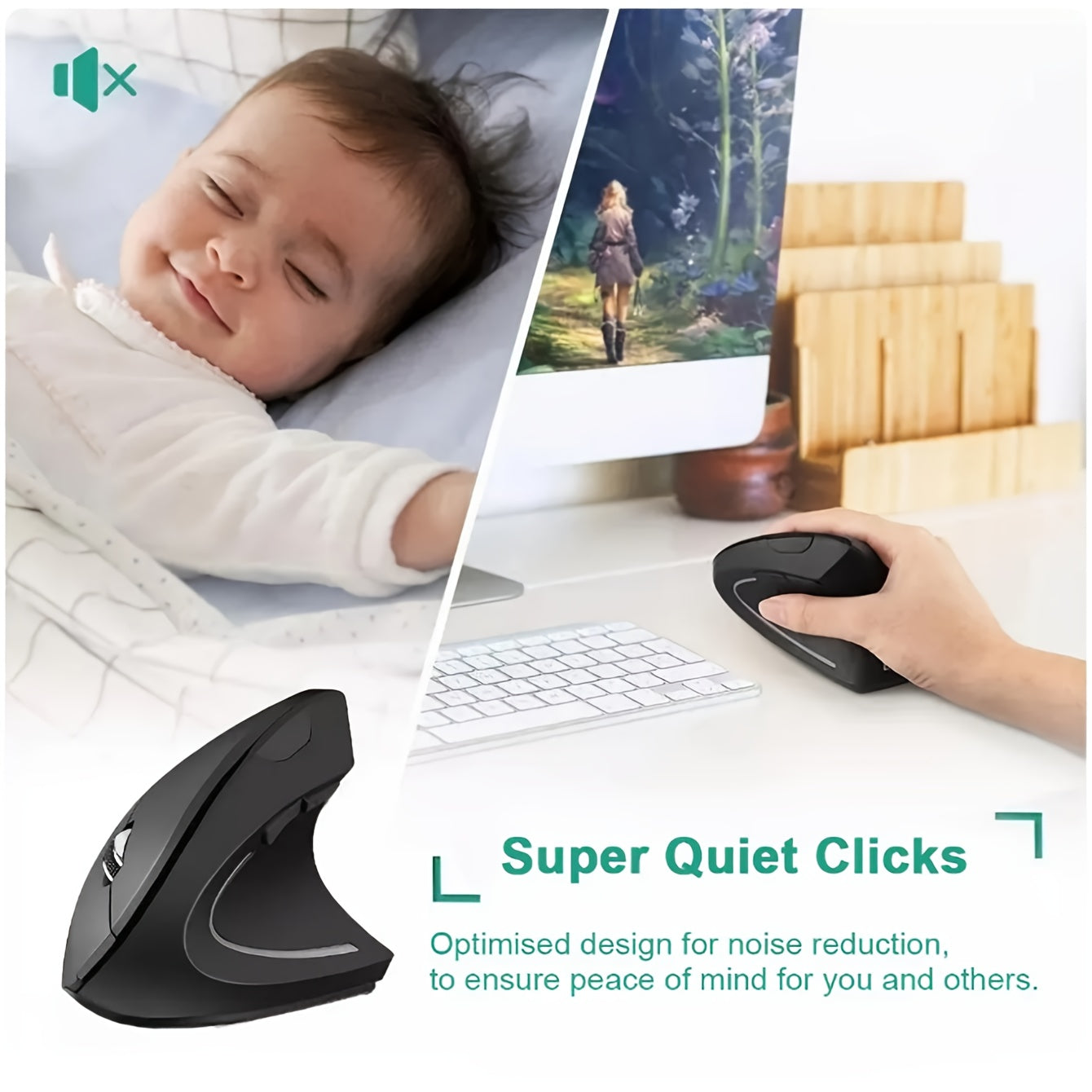 5th Gen Vertical Optical Mice