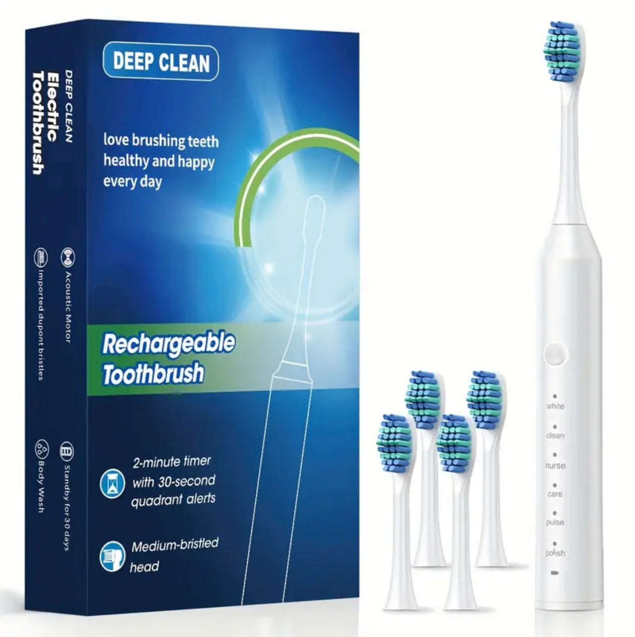 Deep Clean Rechargeable Toothbrush