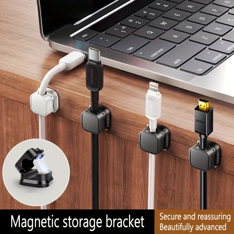 Wire Cable Magnetic Clip Organizer Set of 6