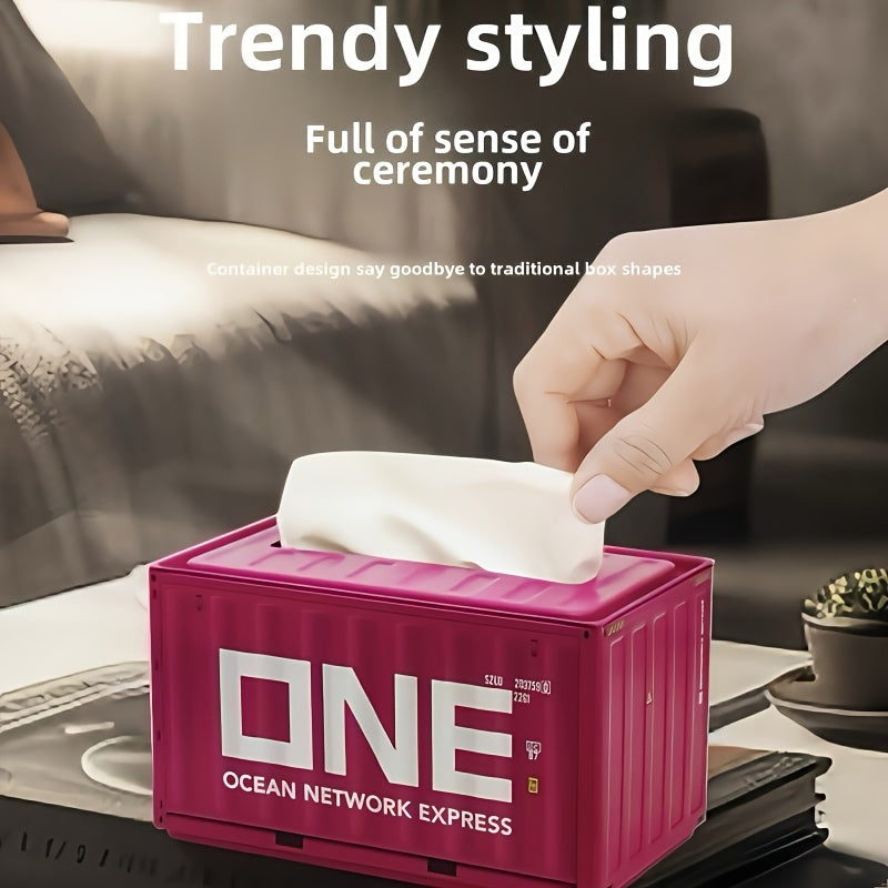 Industrial Style Container Tissue Box