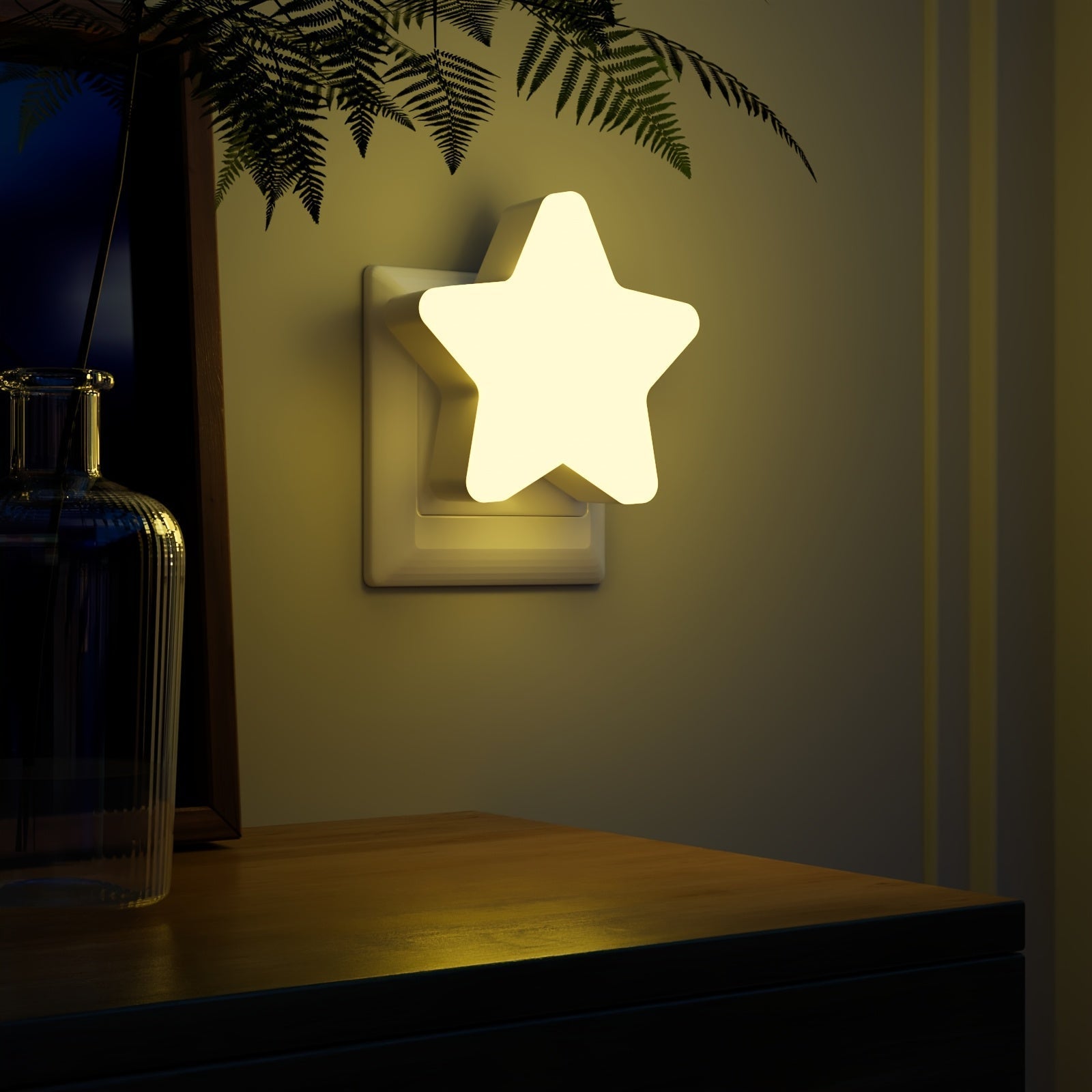 Automatic Geometric LED Night Light