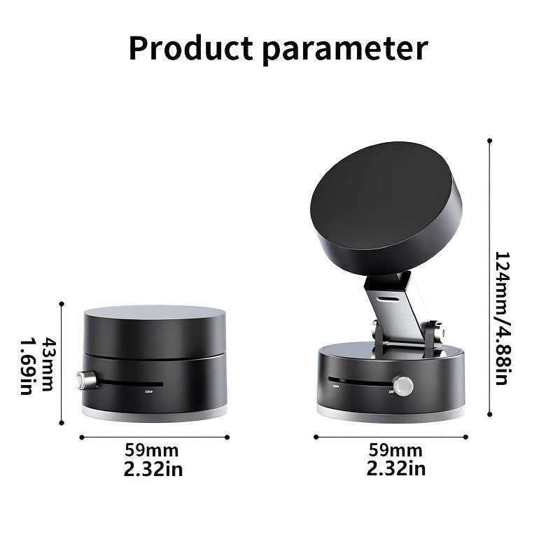 Vacuum Double-sided Magnetic Phone Holder