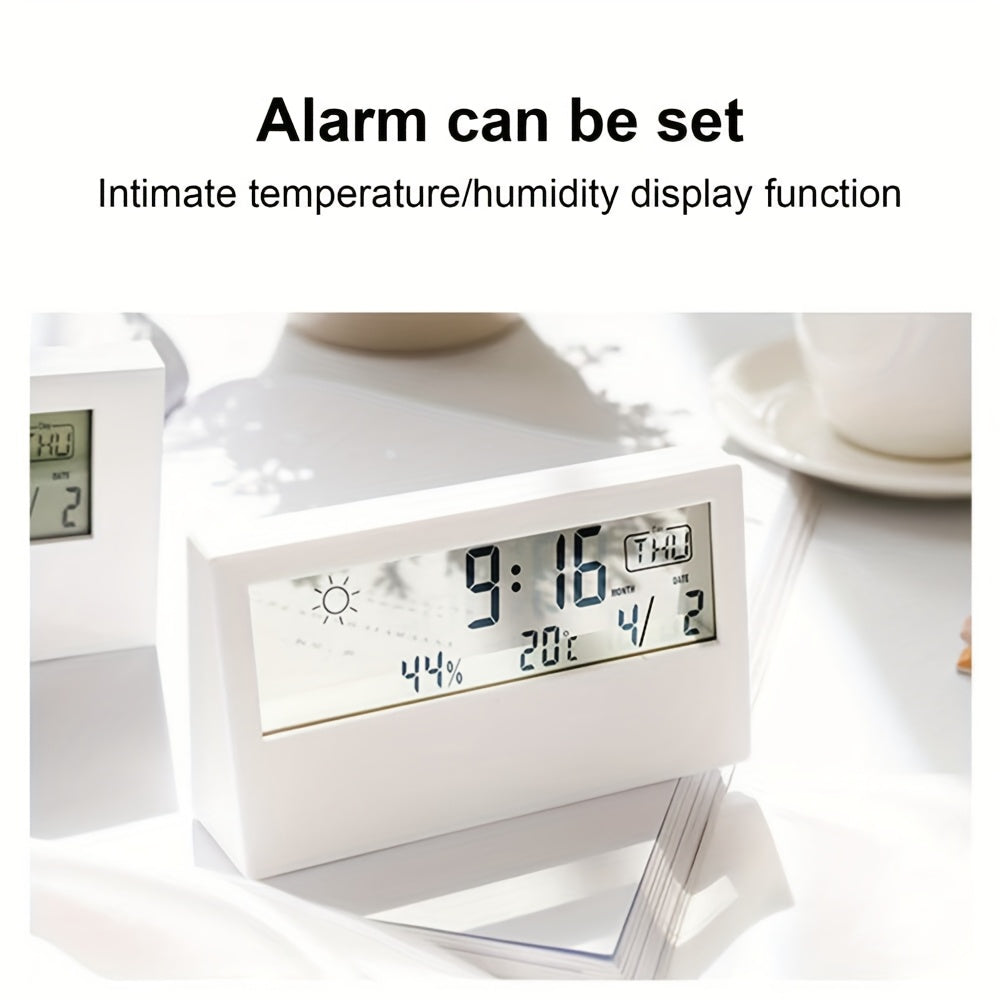 Transparent Electronic Smart Clock