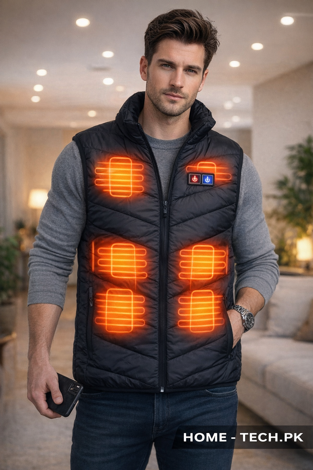 Unisex Heated Jacket