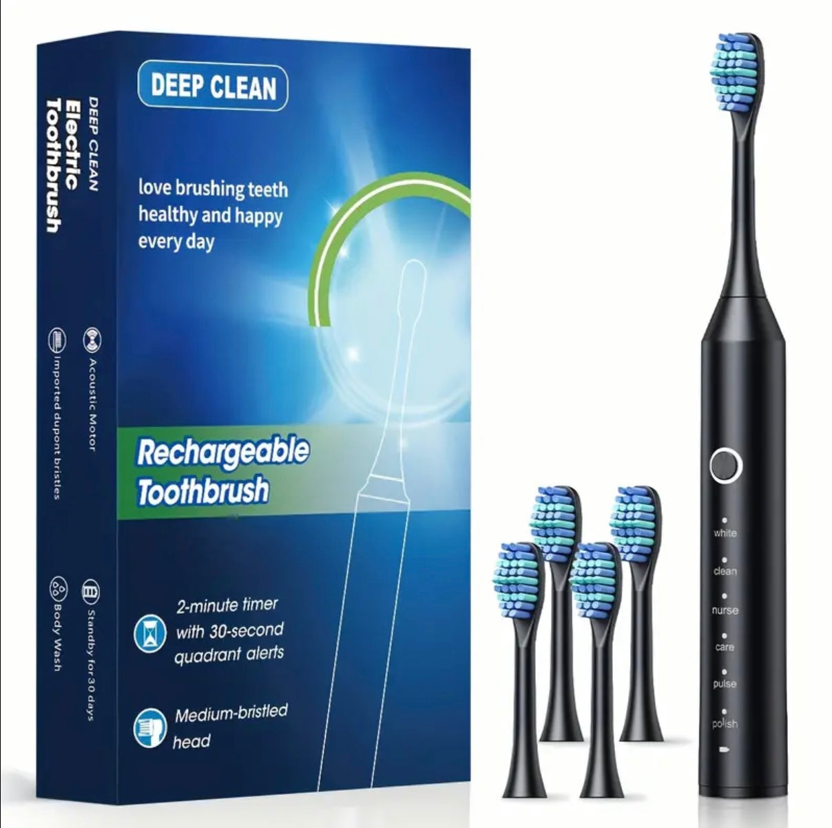 Deep Clean Rechargeable Toothbrush