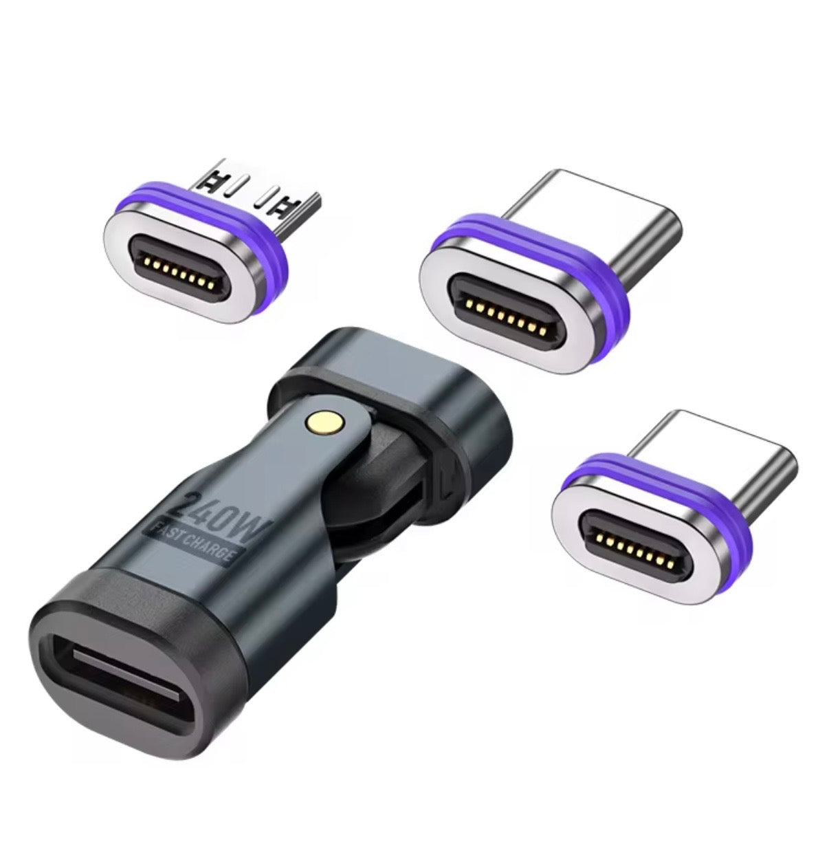 4 in 1 Fast Magnetic Adapter 240 W