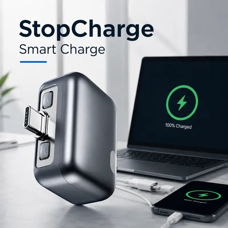 Smart USB-C Charging Protector with Auto Power Cut