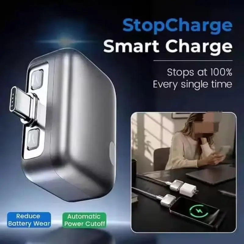 Smart USB-C Charging Protector with Auto Power Cut
