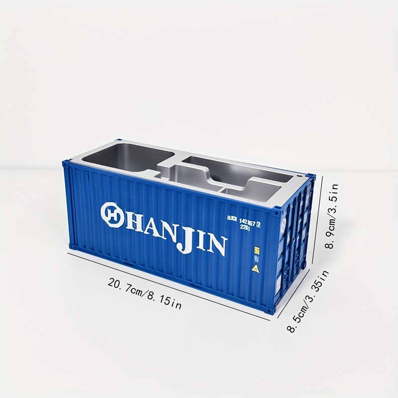 Industrial Style Container Desk Organizer