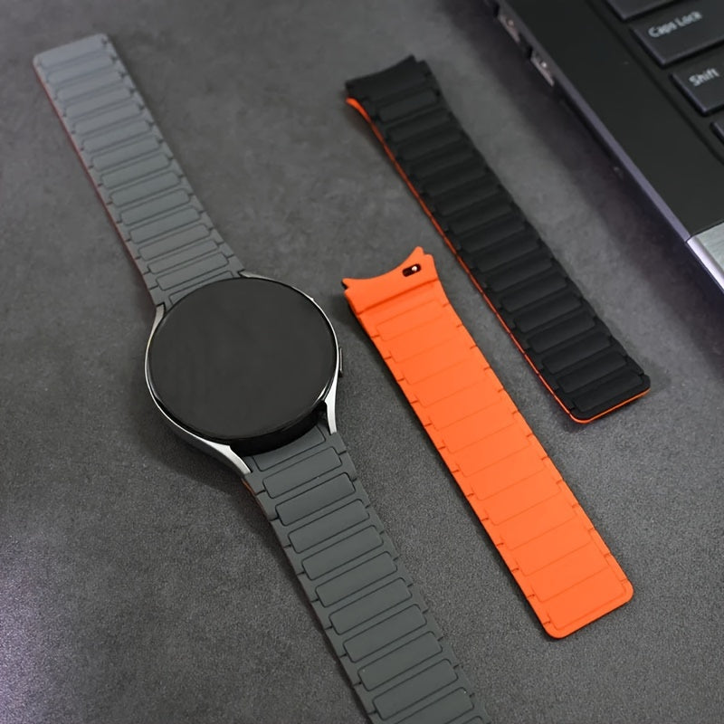 Galaxy Watch BAND ONLY Magnetic Silicone/Nylon 7/6/5/4