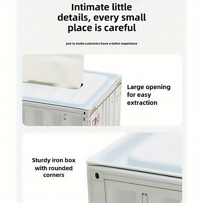 Industrial Style Container Tissue Box