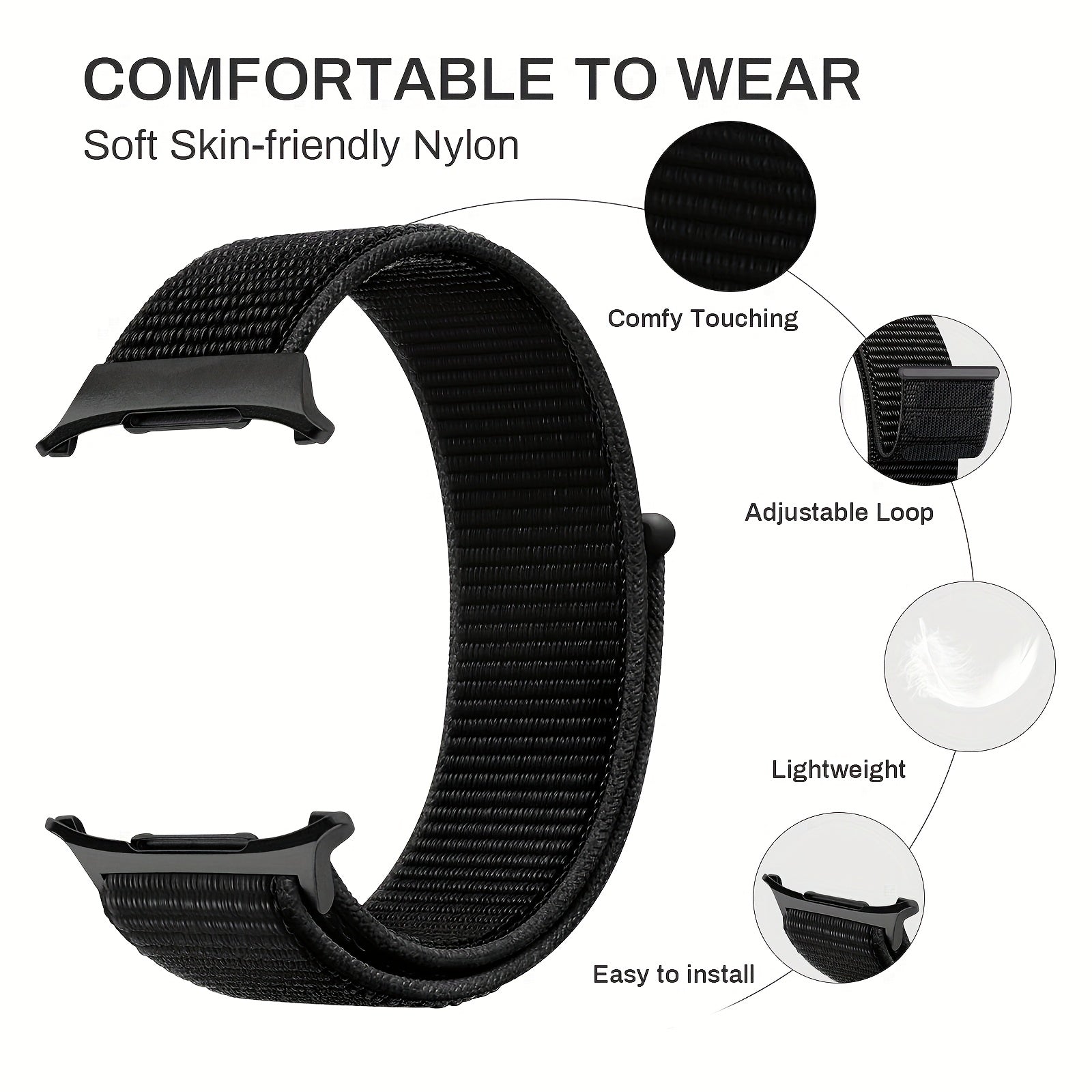 Galaxy Watch 7 Ultra Nylon Loop Band