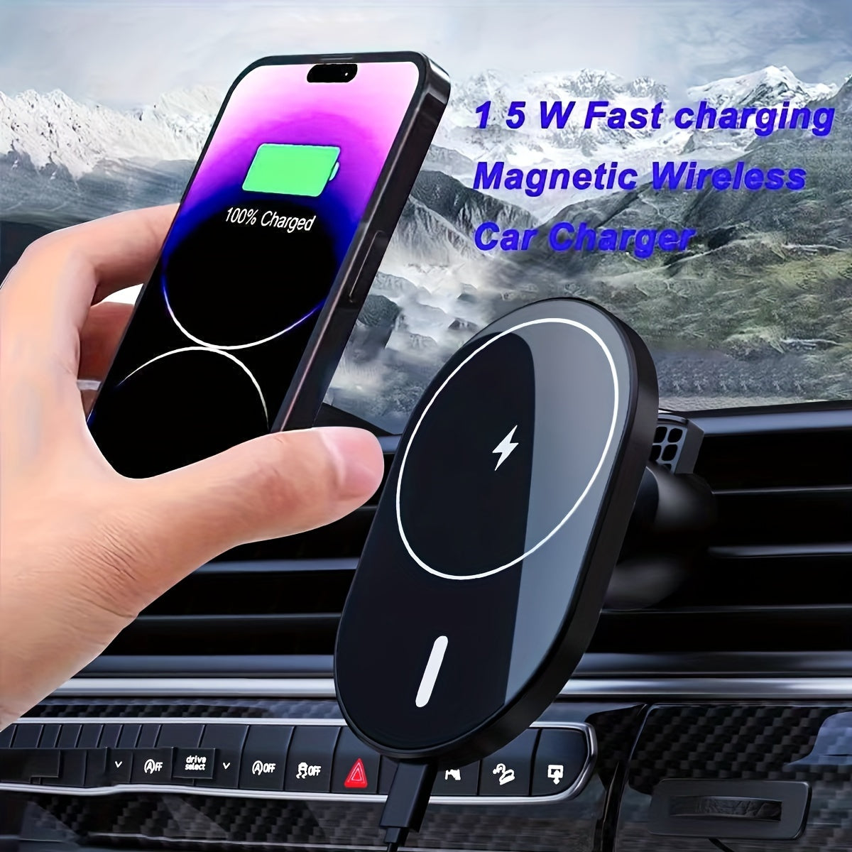 Magnetic Car Wireless Charger