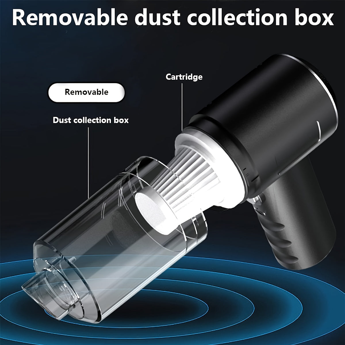 Mini Portable Cordless Vacuum