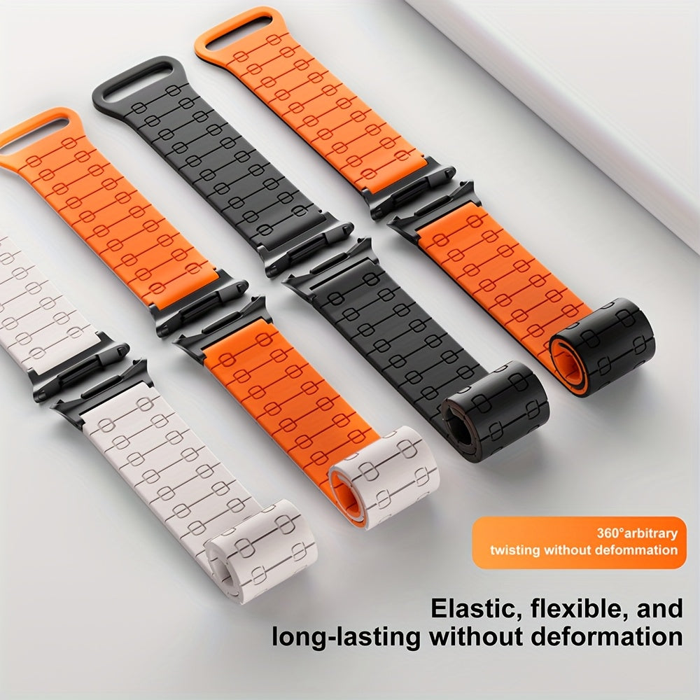 Galaxy Watch BAND ONLY Magnetic Silicone/Nylon 7/6/5/4