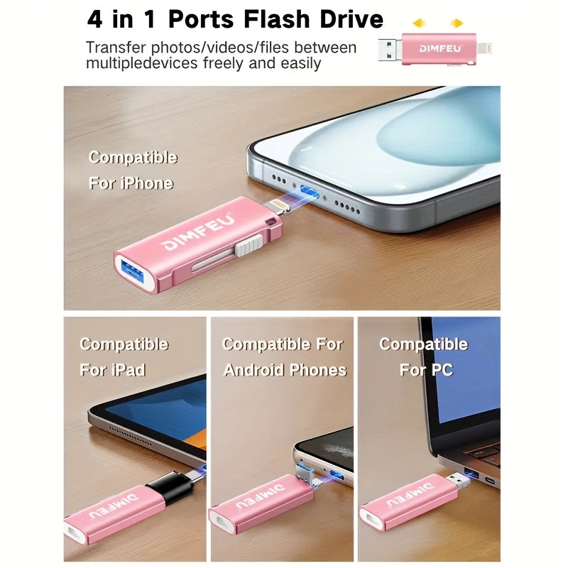 4 in 1 Thumb Expandable Flash Drive