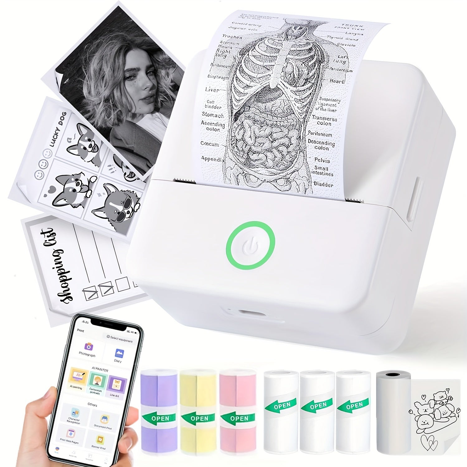 Thermal Wireless Pocket Printer