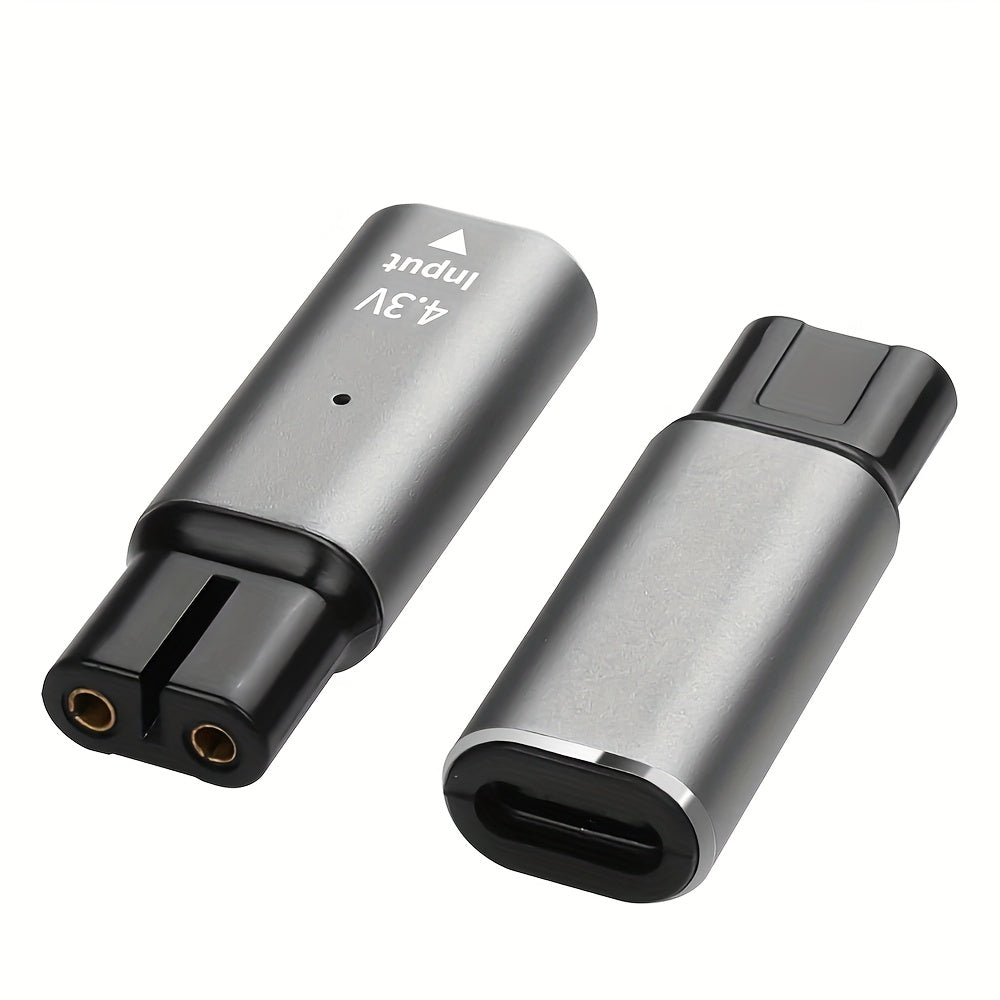 Type-C Shaver Adapter Charging Converter