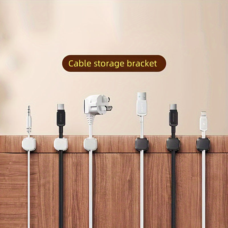 Wire Cable Magnetic Clip Organizer Set of 6