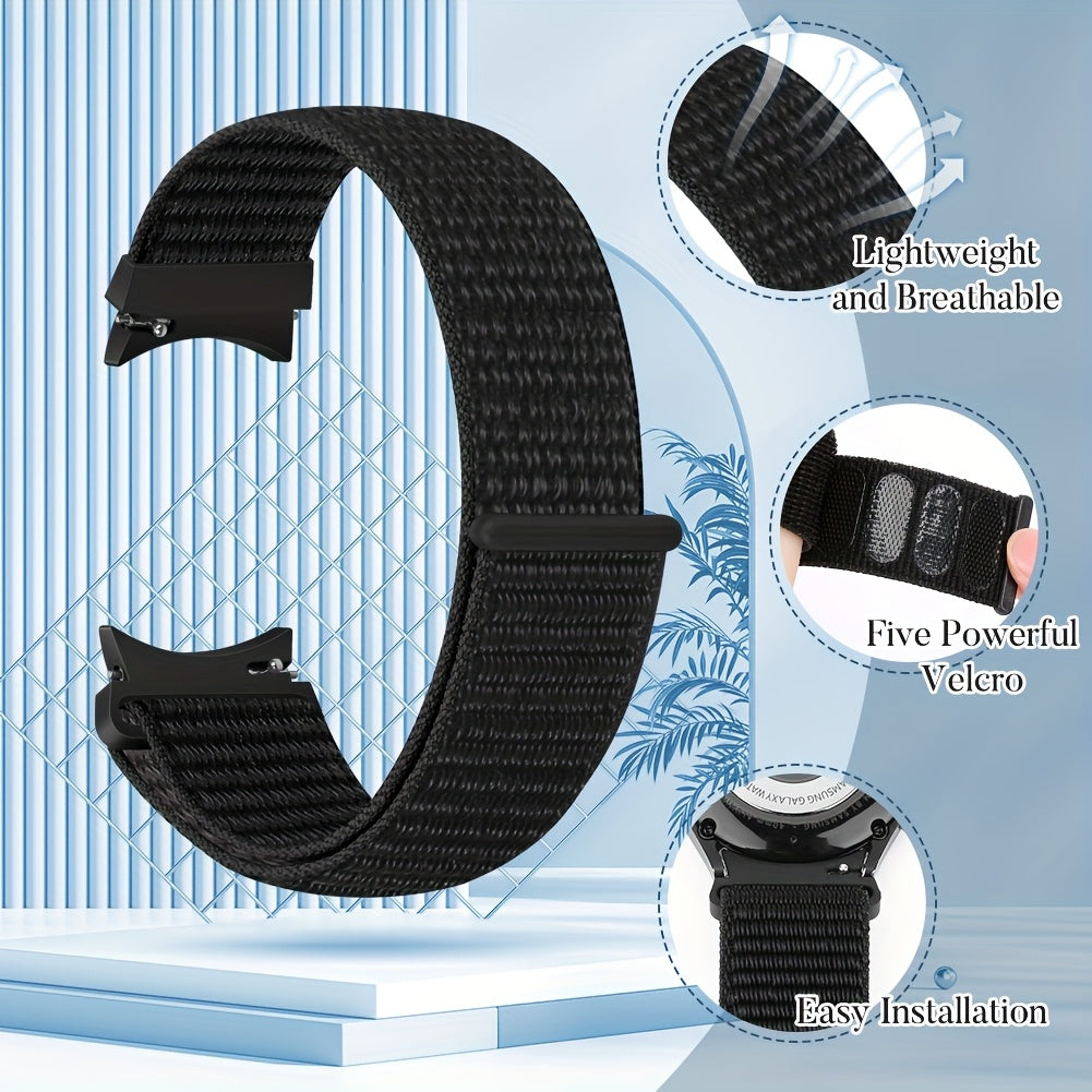 Galaxy Watch BAND ONLY Magnetic Silicone/Nylon 7/6/5/4
