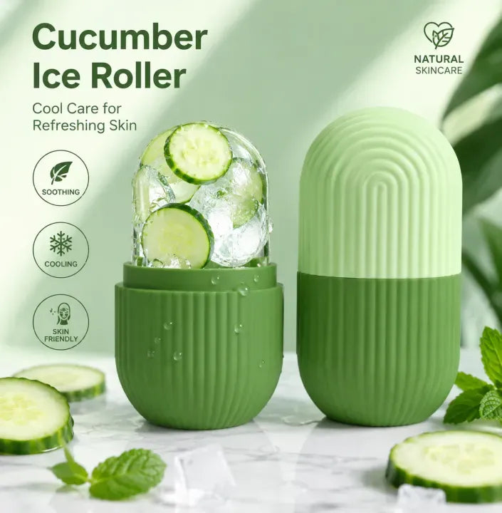 Ice Facial Roller – Cool, Calm & Glow Skin Tool