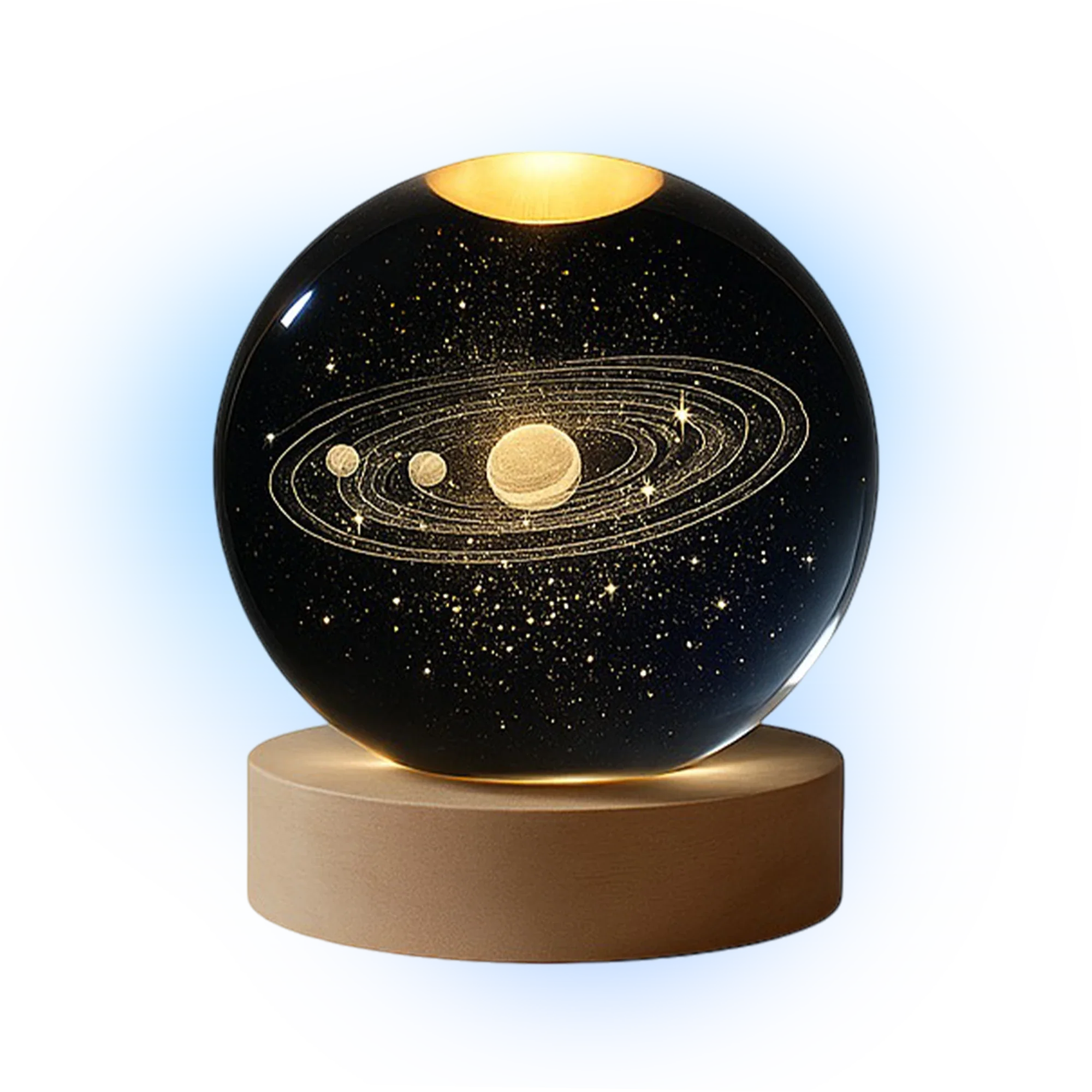 Crystal Sphere Lamp