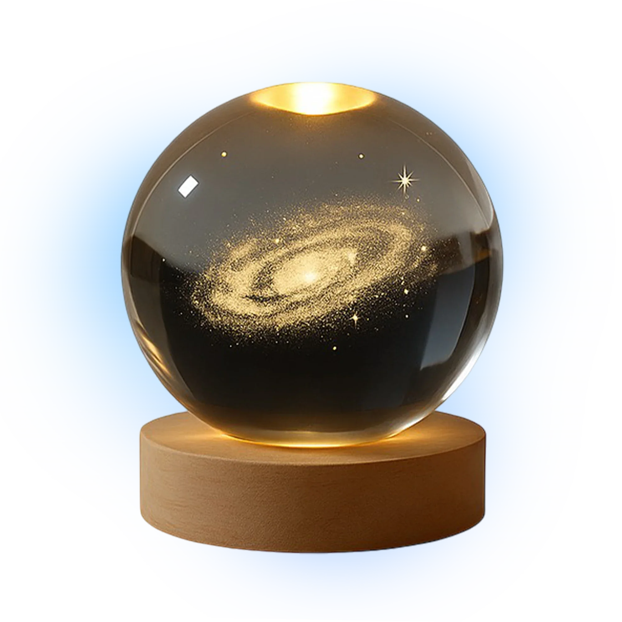 Crystal Sphere Lamp